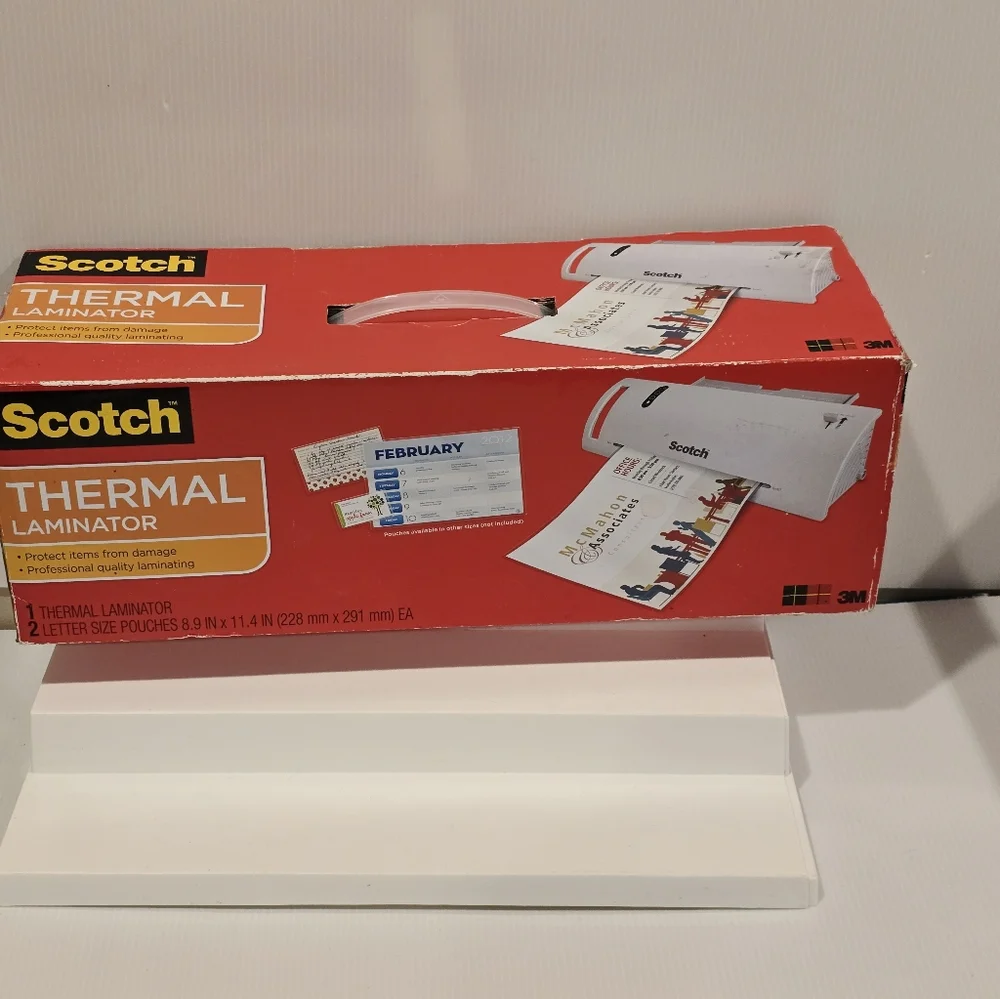 Scotch Thermal Laminator TL902 Compact Easy to Use for Home Office Classroom